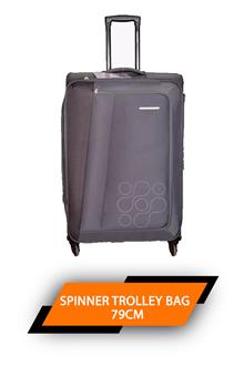 Kam Kampala Grey Spinner Trolley Bag 79cm